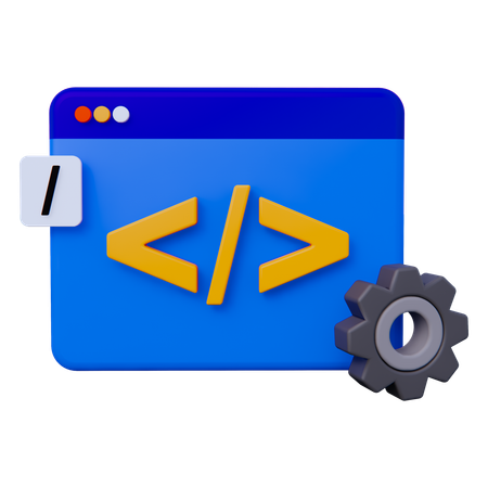 Development Ilustration  3D Icon