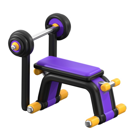 Banc de Presse  3D Icon