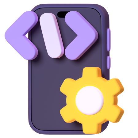 Développement d'applications  3D Icon