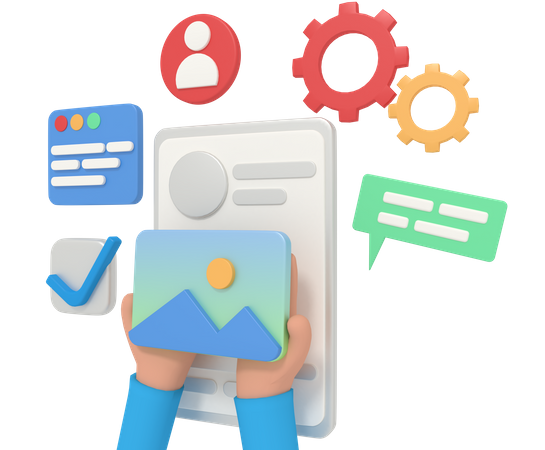 Développement d'interface utilisateur  3D Icon