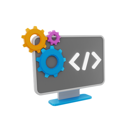 Développement web  3D Icon