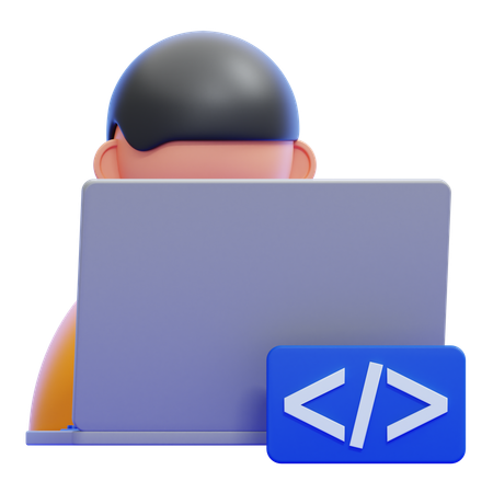 Développeur  3D Icon