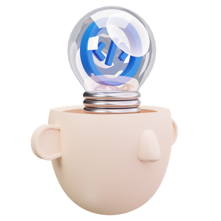Développeur d'idées  3D Icon