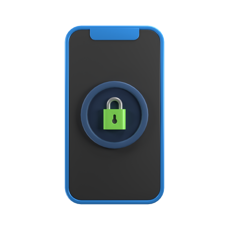 Device Security  3D Icon