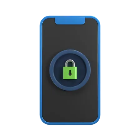 Device Security 3D Icon