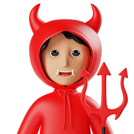 Devil  3D Icon