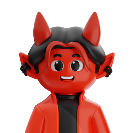 Devil  3D Icon