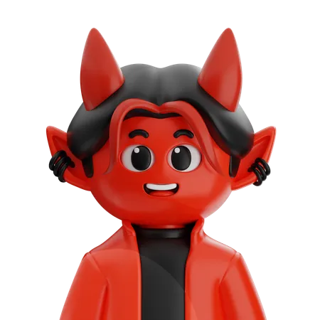 Devil  3D Icon