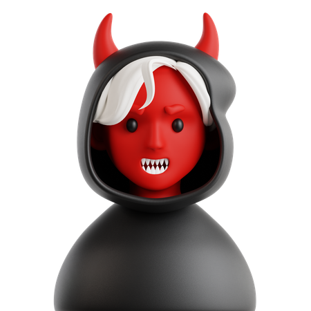 Devil  3D Icon