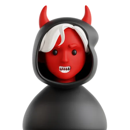 Devil  3D Icon