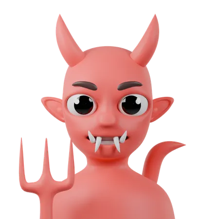 Devil  3D Icon