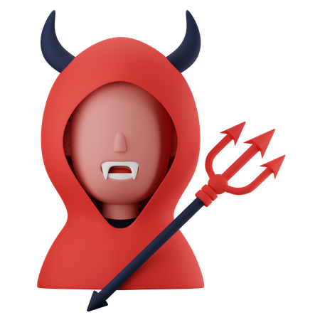 Devil  3D Icon