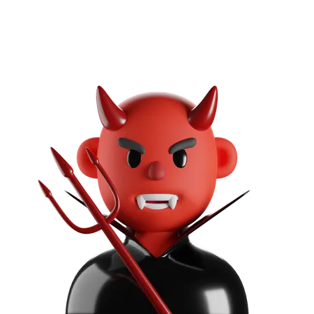 Devil  3D Icon