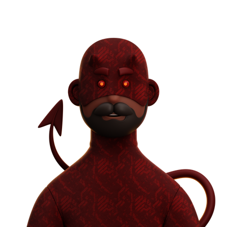 Devil Cosplay  3D Icon