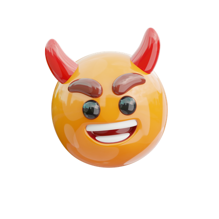 Devil emoji  3D Icon