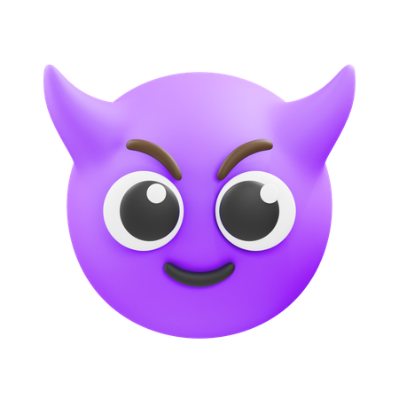 Devil emoji  3D Icon