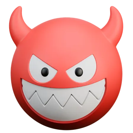 Devil Emoji  3D Icon