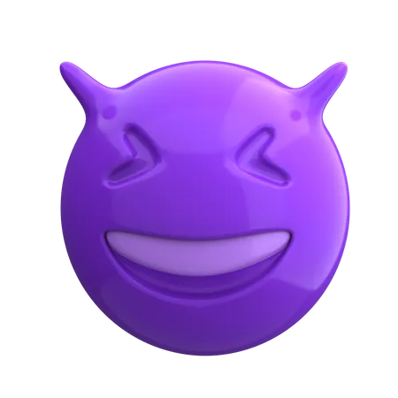 Devil Emoji  3D Icon