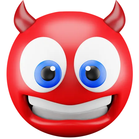 Devil Emoji  3D Icon