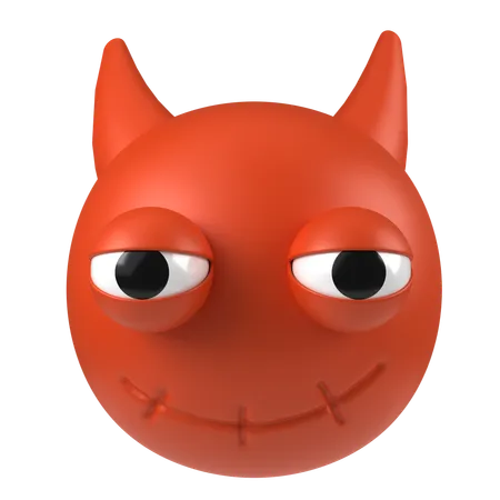 Devil Emoji  3D Icon