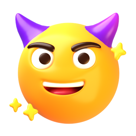 Devil emoji  3D Icon