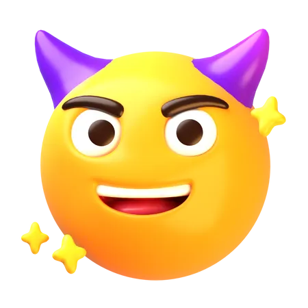 Devil emoji  3D Icon