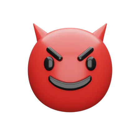 Devil Face  3D Emoji