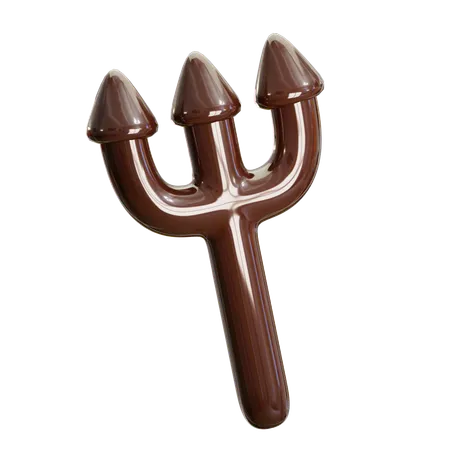 Devil Trident  3D Icon