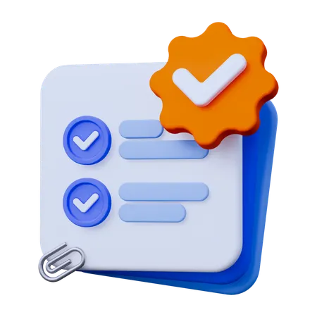 Devoirs terminés  3D Icon