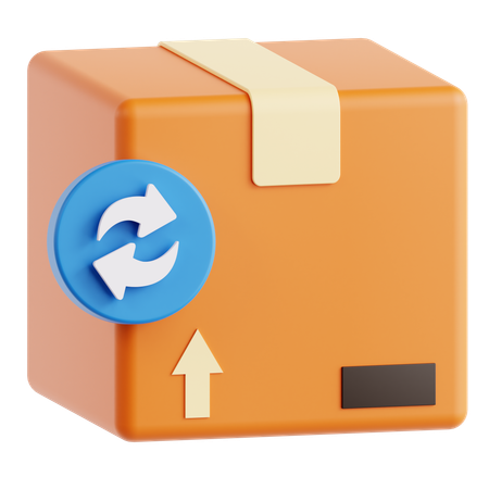 Devolução  3D Icon