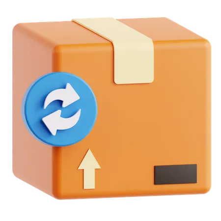 Devolução  3D Icon