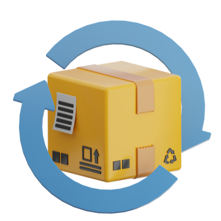 Devolução  3D Icon