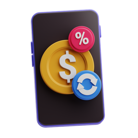 Devolución de dinero  3D Icon