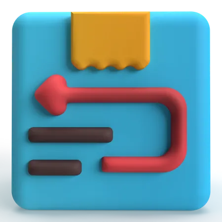 Devolución del producto  3D Icon