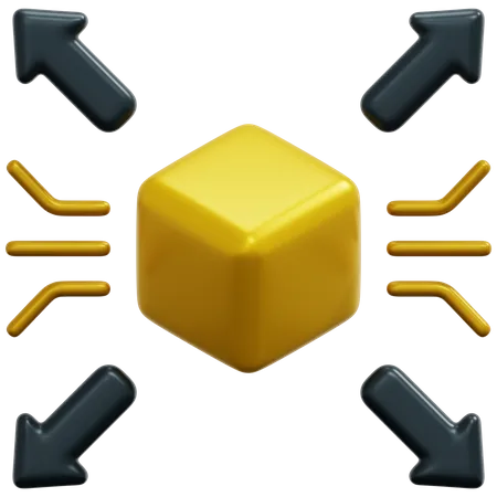 Dezentral  3D Icon