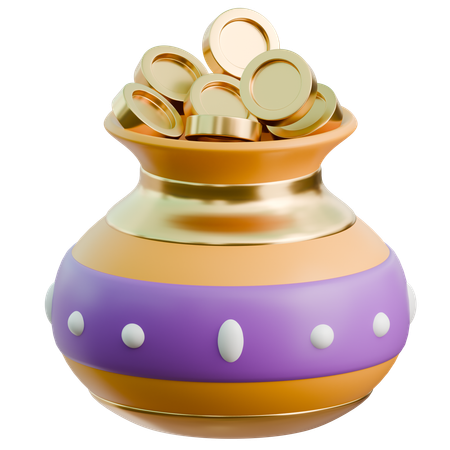 Dhanteras  3D Icon