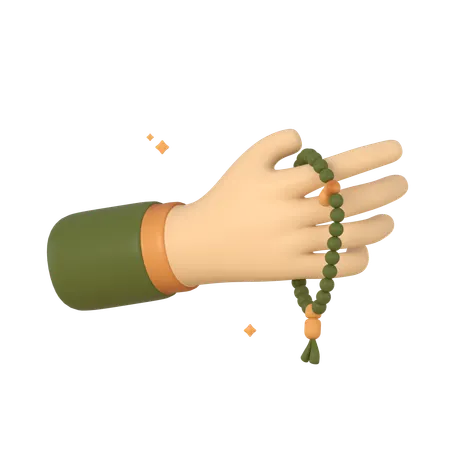 Dhikr betet  3D Icon