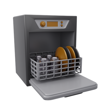 Dhiswasher  3D Icon