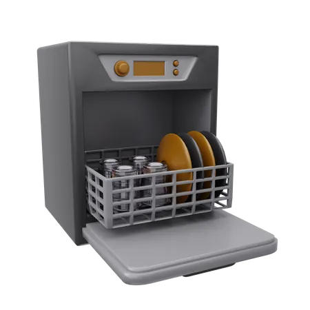 Geschirrspülmaschine  3D Icon