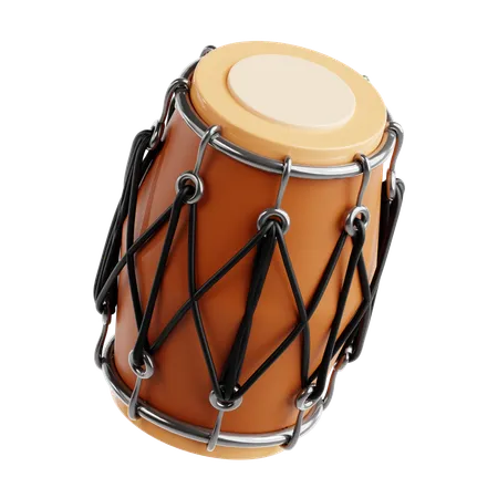 Dhol Drum  3D Icon