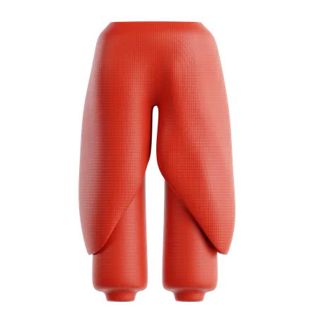 Dhoti Pants  3D Icon