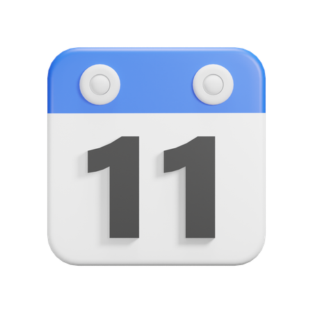 Dia 11  3D Icon