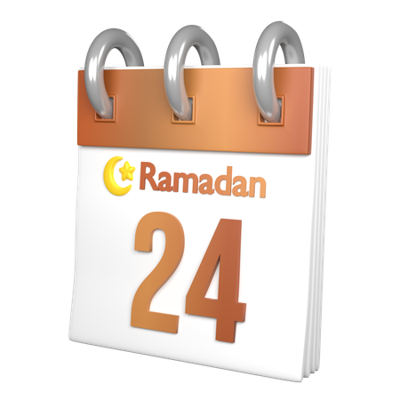 Día 24 ramadán  3D Icon