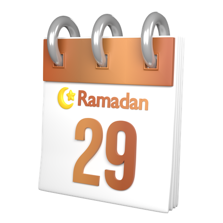 Dia 29 Ramadã  3D Icon