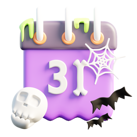 Dia das bruxas  3D Icon