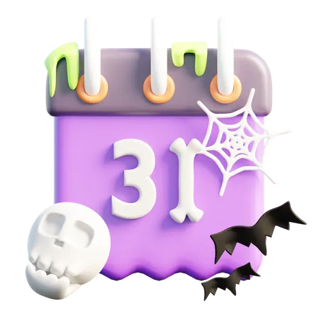 Dia das bruxas  3D Icon