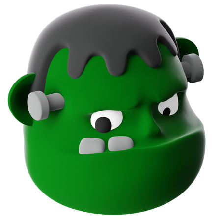 Dia das bruxas frankenstein  3D Icon