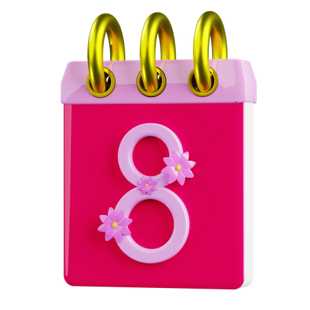 Dia das mulheres  3D Icon