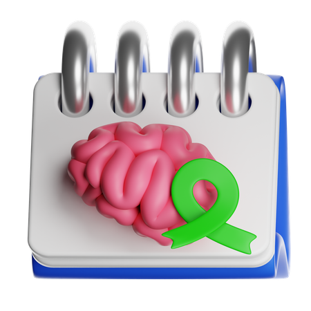 Día de Concientización sobre la Salud Mental  3D Icon