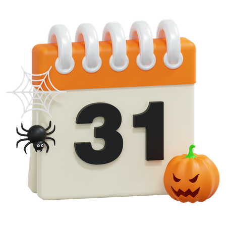 Día de Halloween  3D Icon